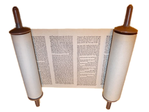 Torah scroll. (CC BY, Kadumago/ Wikimedia Commons)